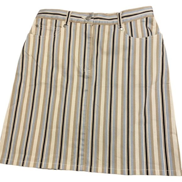Ann Taylor Factory Dresses & Skirts - Ann Taylor Striped Casual Skirt